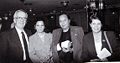 Fiambreras de Plata 1998. Forge y, El Pele con sus respectivas senoras..jpg